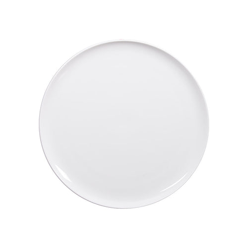 Assiette à dessert en porcelaine blanc d21.5cm - selena