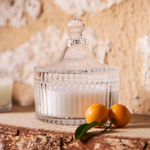 Bougie en verre parfumée Palet Breton - Tradition