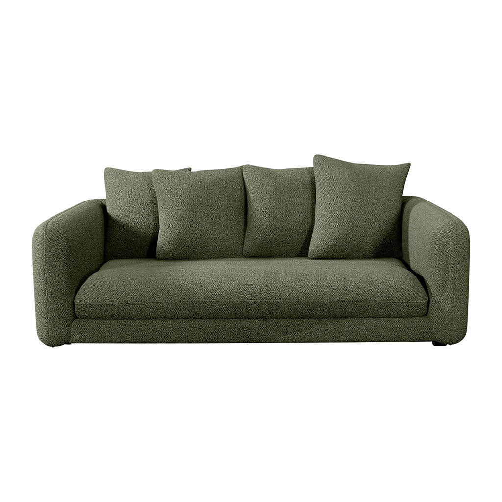Canapé convertible 3 places Basile - Tissu - Enjoy WinterMoss