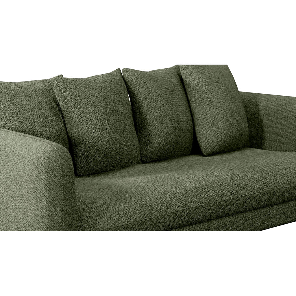 Canapé convertible 3 places Basile - Tissu - Enjoy WinterMoss