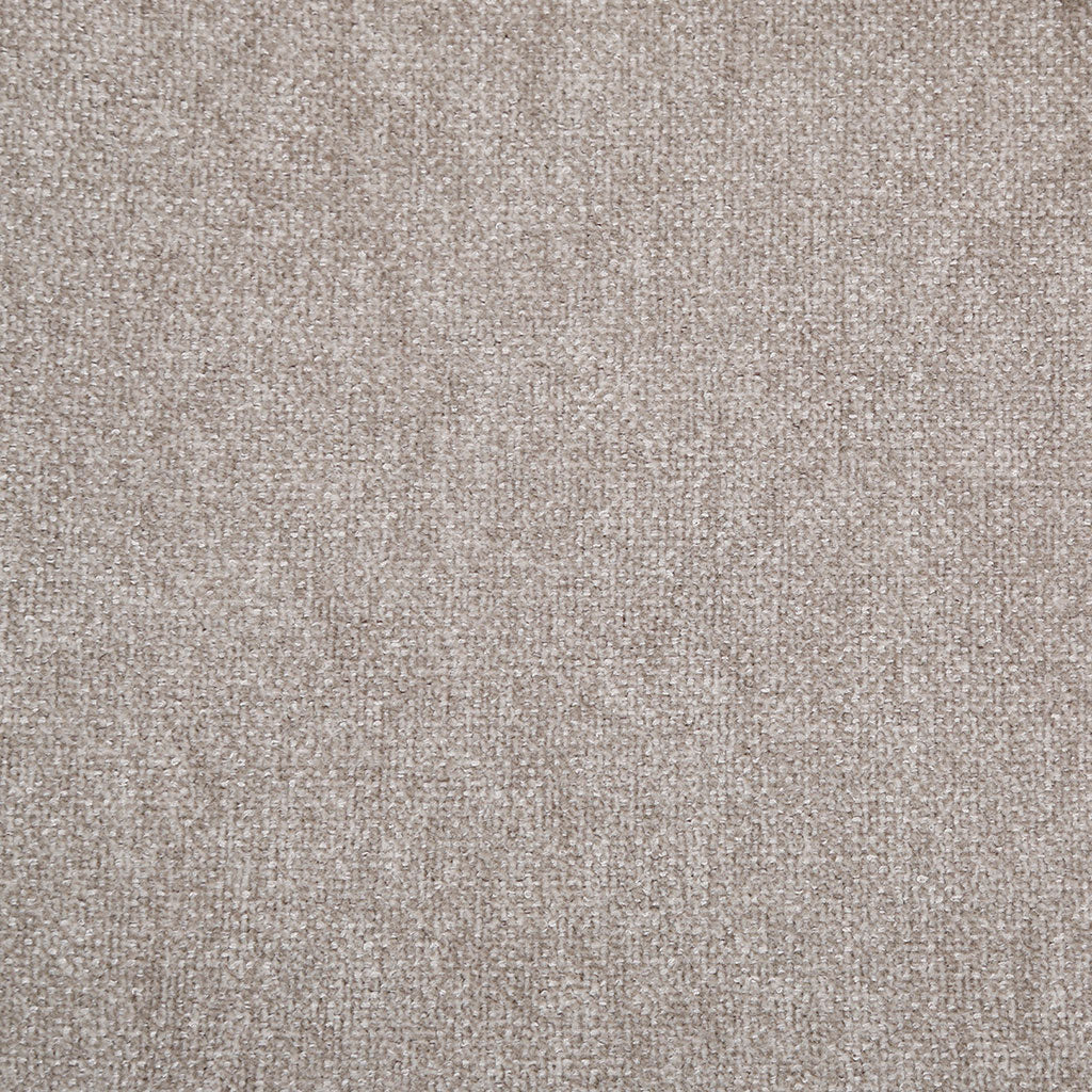 Canapé fixe 2 places Basile - Tissu Velouté Epais - Storm Beige