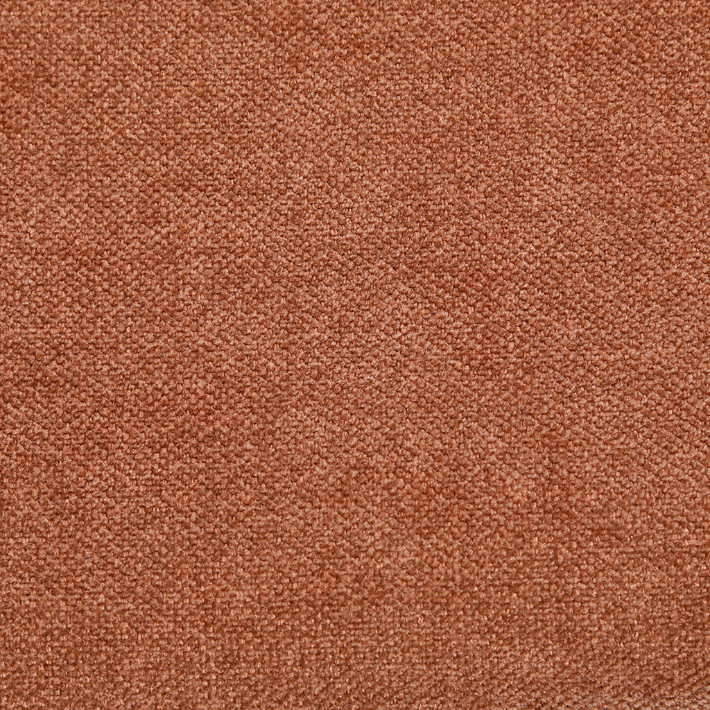 Canapé fixe 2 places Gustave - Tissu Velouté Epais - Storm Terracotta