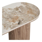 Console avec plateau en céramique h78cm - Astrid