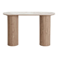 Console avec plateau en céramique h78cm - Astrid