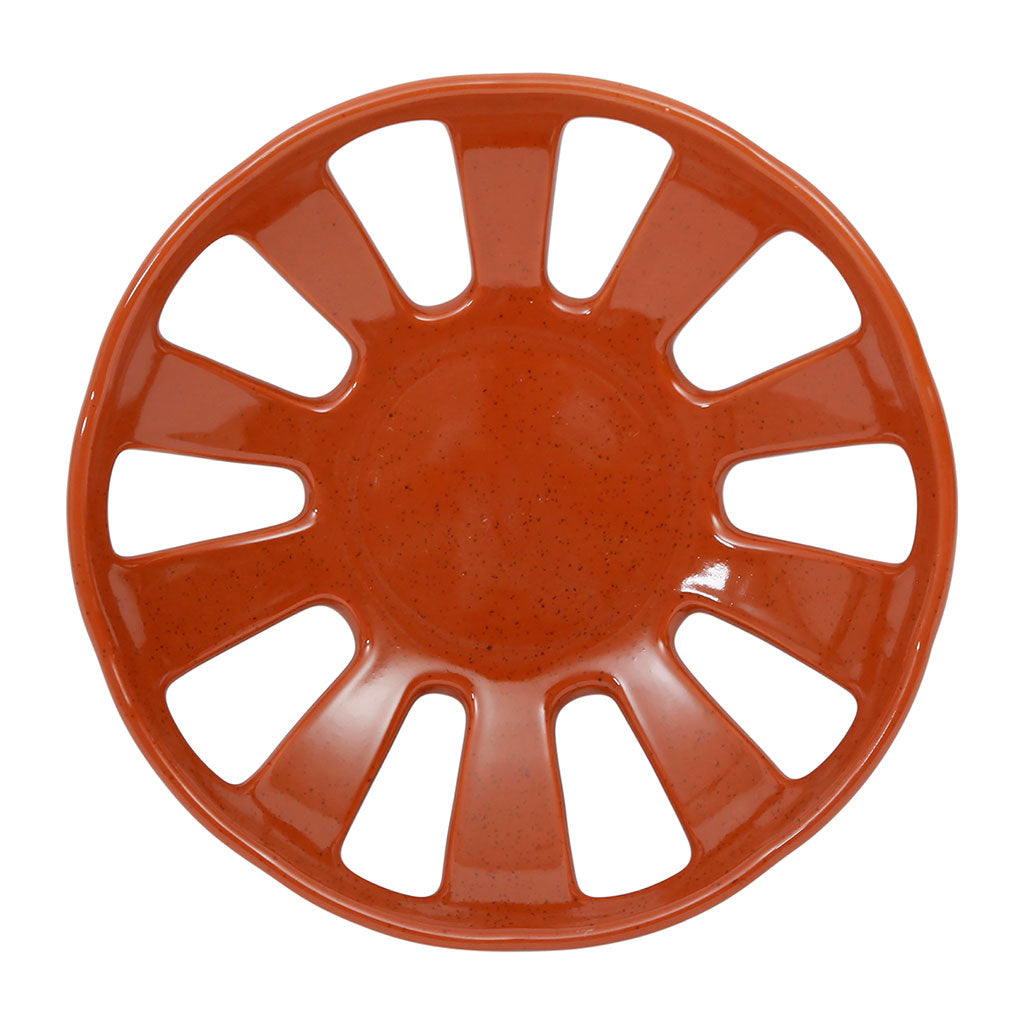 Coupe en grès terracotta d23cm - Organic