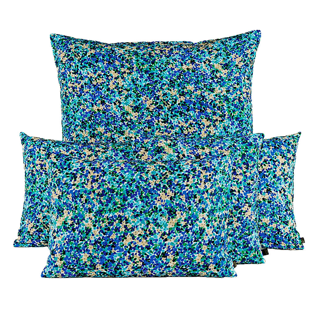 Housse de coussin d'extérieur en tissu turquin 40x60cm - Liberty