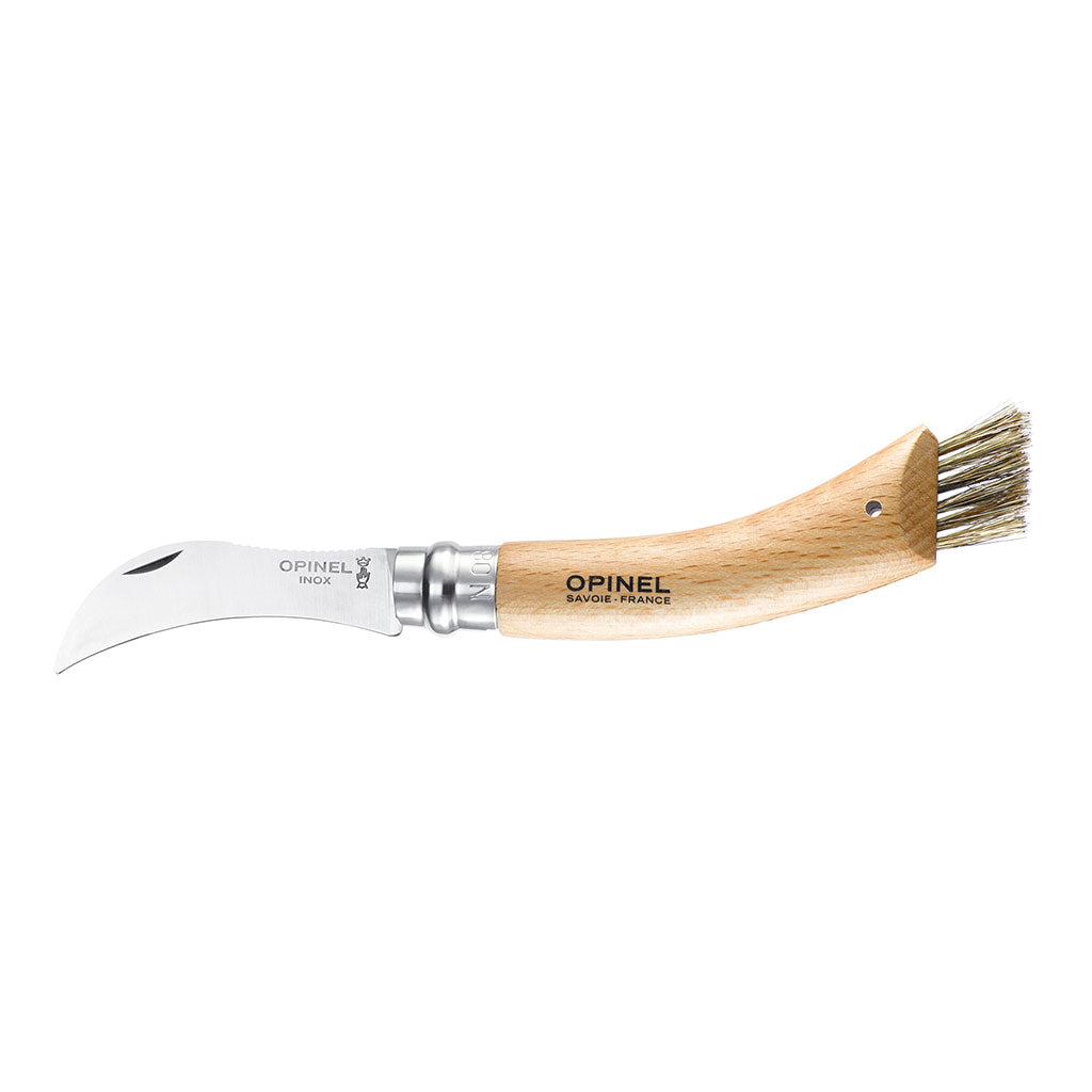 Couteau n°8 pour champignons en hêtre naturel