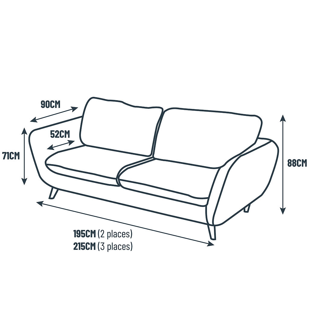 Fauteuil Axel - Tissu chenille - Raven Ivoire