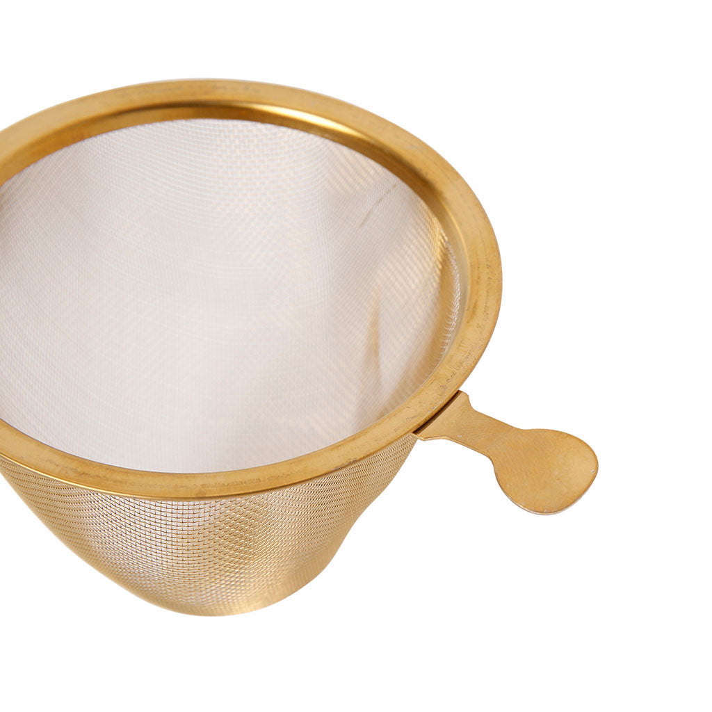 Filtre universel en inox doré - solor