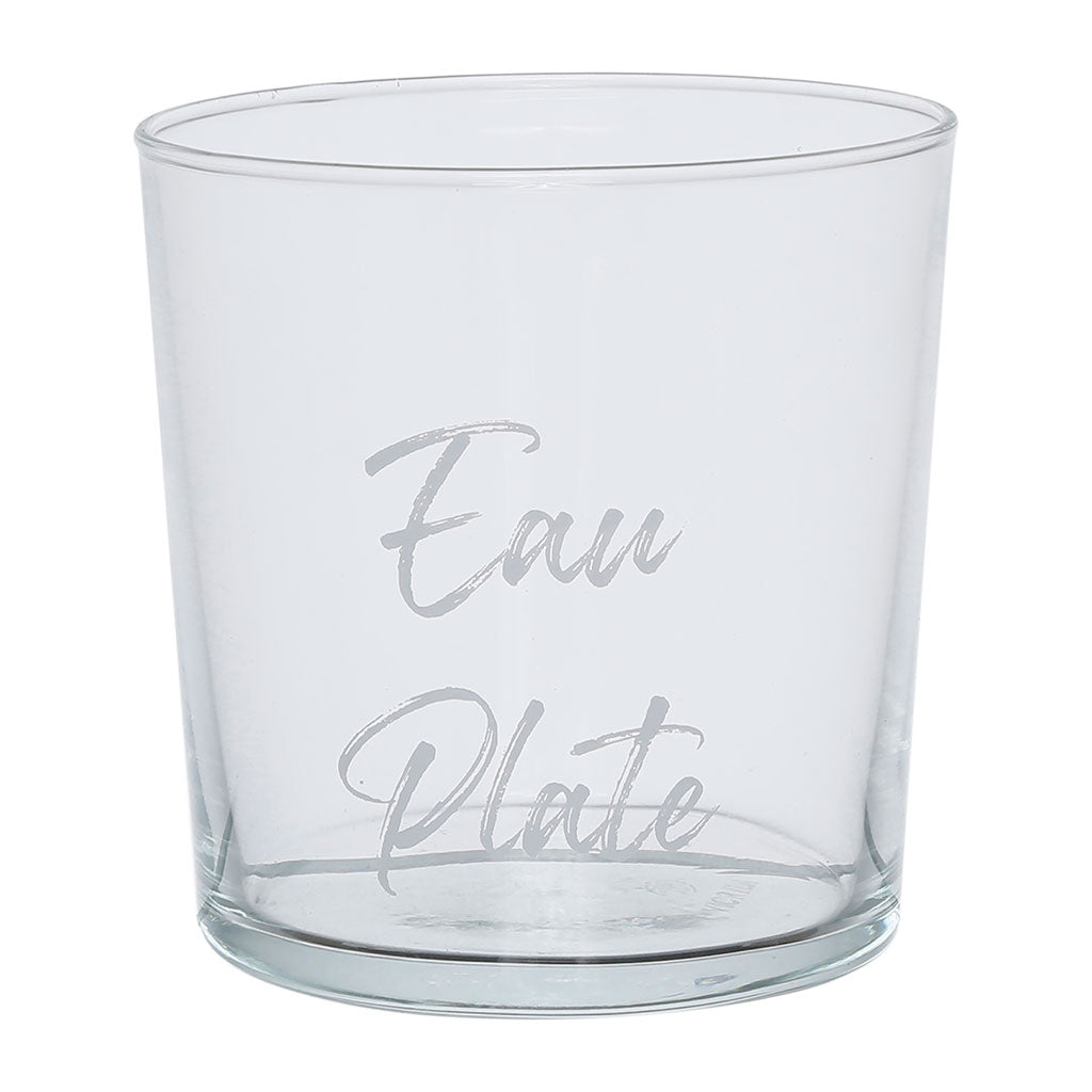 Gobelet  eau plate  en verre blanc 36cl - Bodega