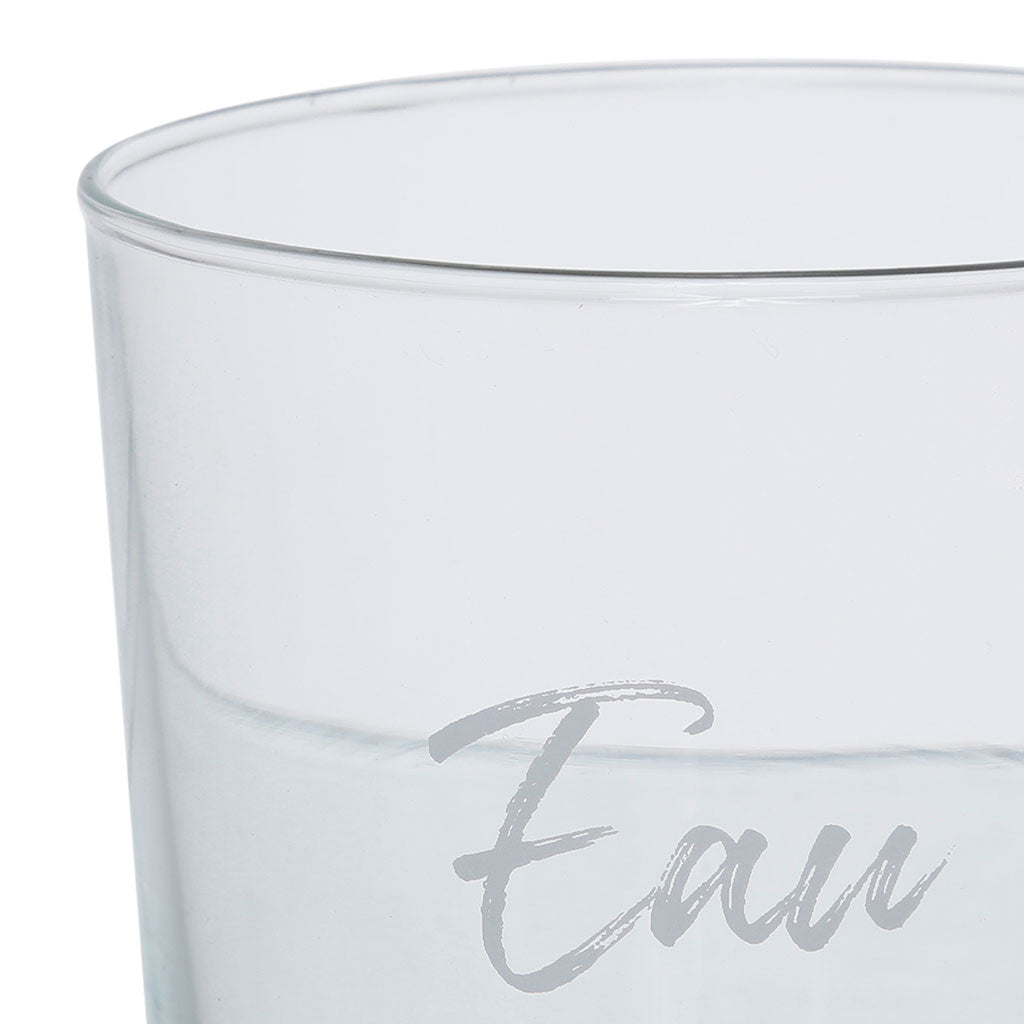 Gobelet  eau plate  en verre blanc 36cl - Bodega