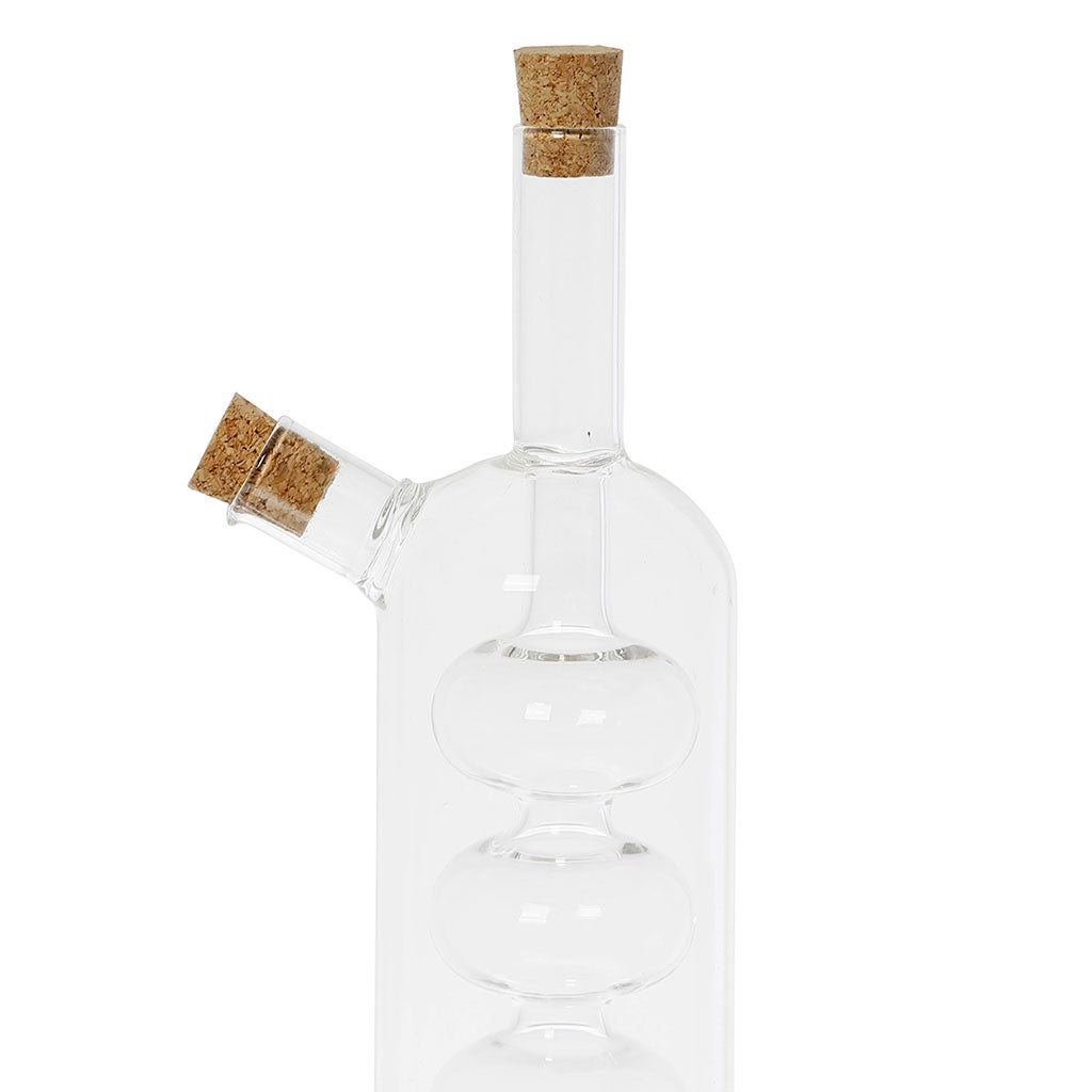 Huilier vinaigrier en verre borosilicate transparent 25cl - Voidita