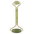 Rouleau de massage en pierre jade vert