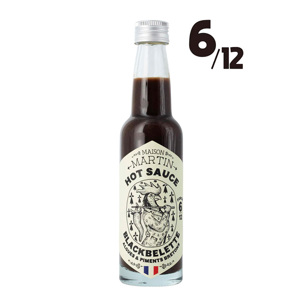 Sauce piquante piment Jalapeño Habanero aux algues bretonnes 100g – puissance 6/12