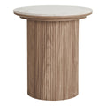 Table basse avec plateau en céramique d45cm - Astrid