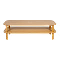 Table basse en chêne naturel 130x55cm - Sirocco