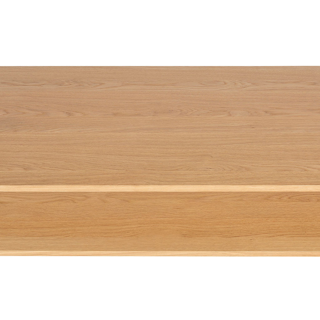 Table basse en chêne naturel 130x55cm - Sirocco