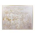 Tableau pommier doré et blanc 150x120cm