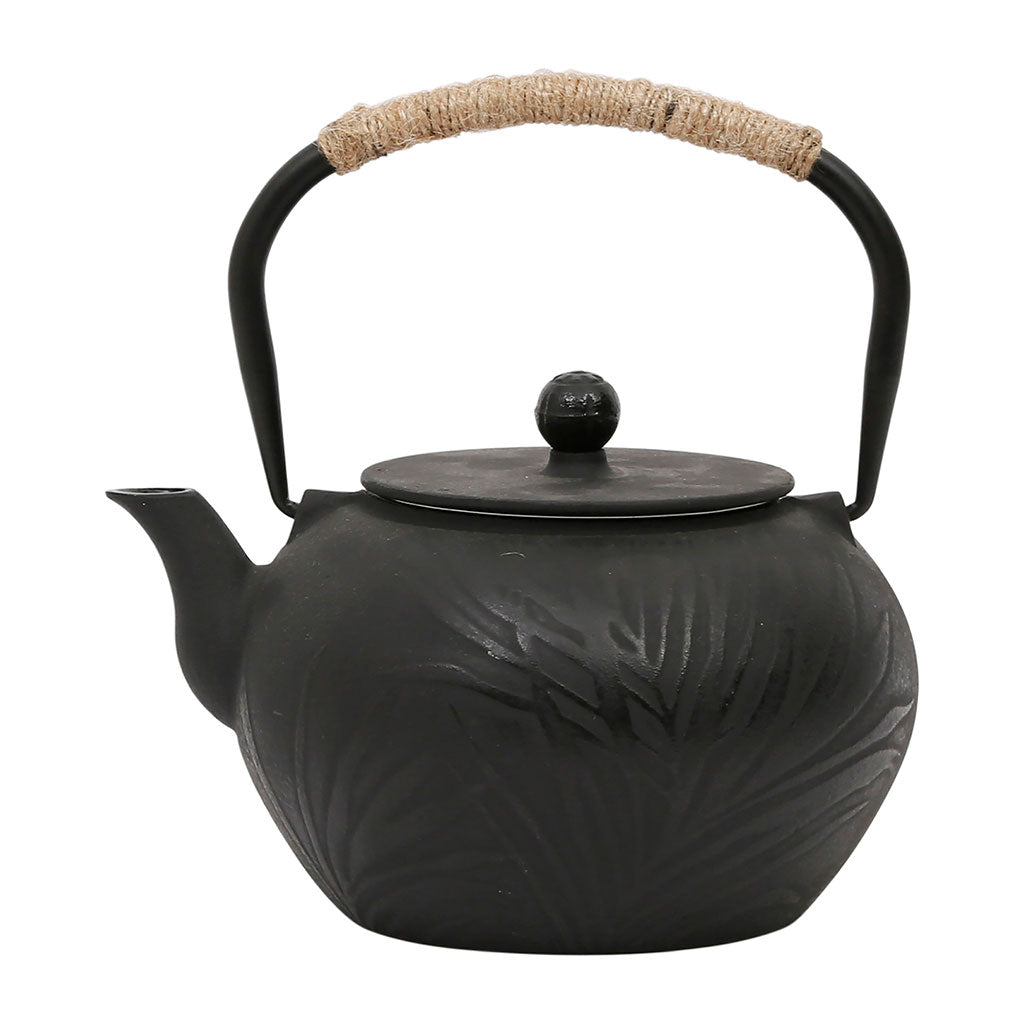 Théière en fonte noir avec filtre inox 1.5l - Exaltation