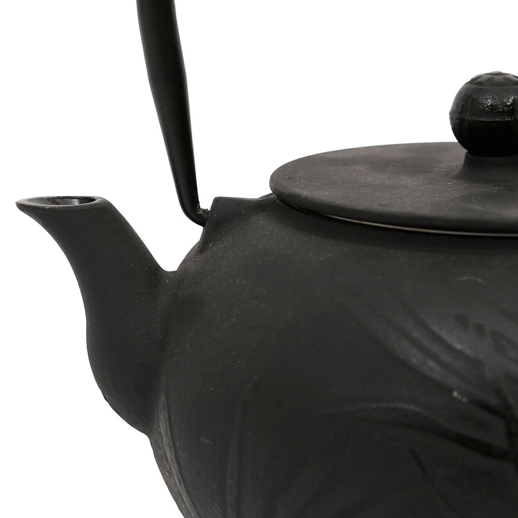 Théière en fonte noir avec filtre inox 1.5l - Exaltation