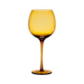 Verre à pied pour vin en verre ambre 60cl - Champart